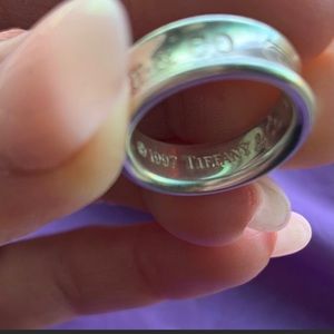 Tiffany & Co. 1837 Sterling Silver Ring